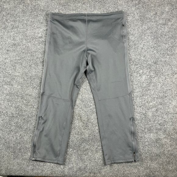 Nike Dri-Fit Pants Mens L Gray Athletic Running Tapered Stretch Breathable - Picture 9 of 12